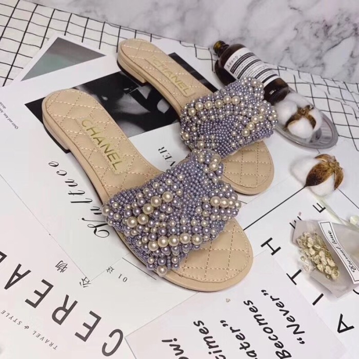 Chanel Slipper Women Shoes 0054（2021）