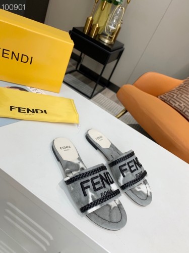 Fendi Slippers Women Shoes 003（2021）