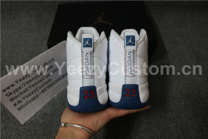 Authentic Air Jordan 12  French Blue  GS