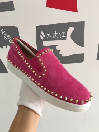 Super High End Christian Louboutin Flat Sneaker Low Top(With Receipt) - 0030