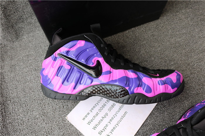 Authentic Nike Air Foamposite Pro Purple Camo