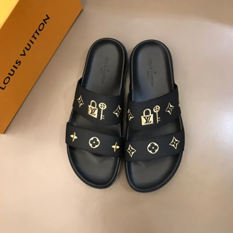 LV Slipper men Shoes 0046（2021）