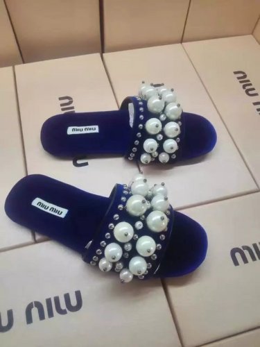 MIUMIU Slipper Women Shoes 0013