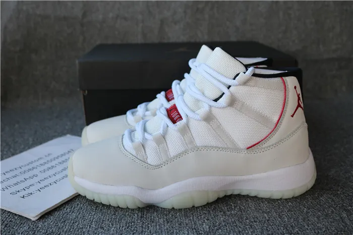 Authentic Air Jordan 11 Plastinum Tint GS