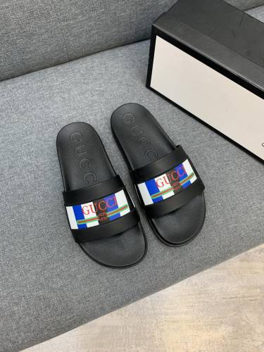 Gucci Slipper men Shoes 005（2021)