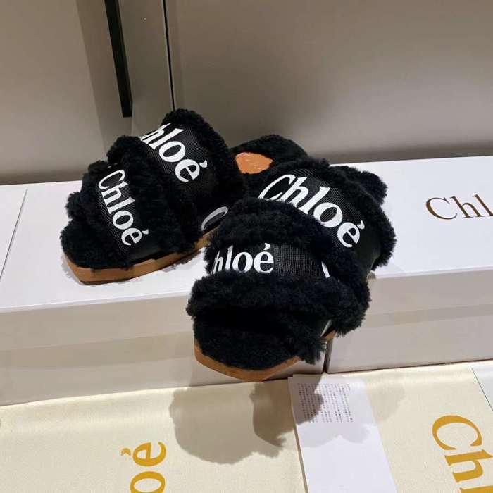 Dior Hairy slippers 009（2021）