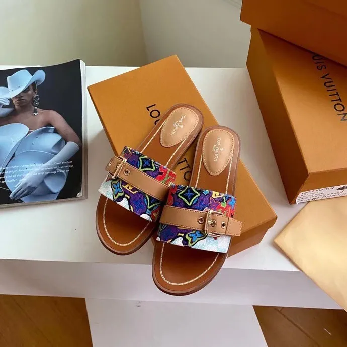 LV Slipper Women Shoes 0045（2021）