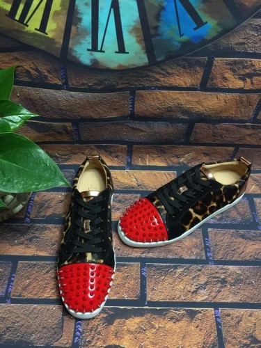 Super High End Christian Louboutin Flat Sneaker Low Top(With Receipt) - 0063