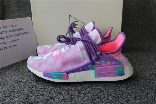 Authentic Pharrell x adidas NMD Hu Trail Holi Pink Glow
