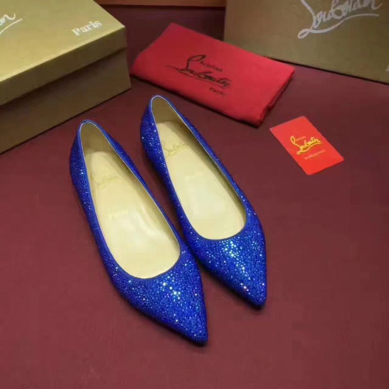 Super High End Christian Louboutin Women Wedge Heel-0013