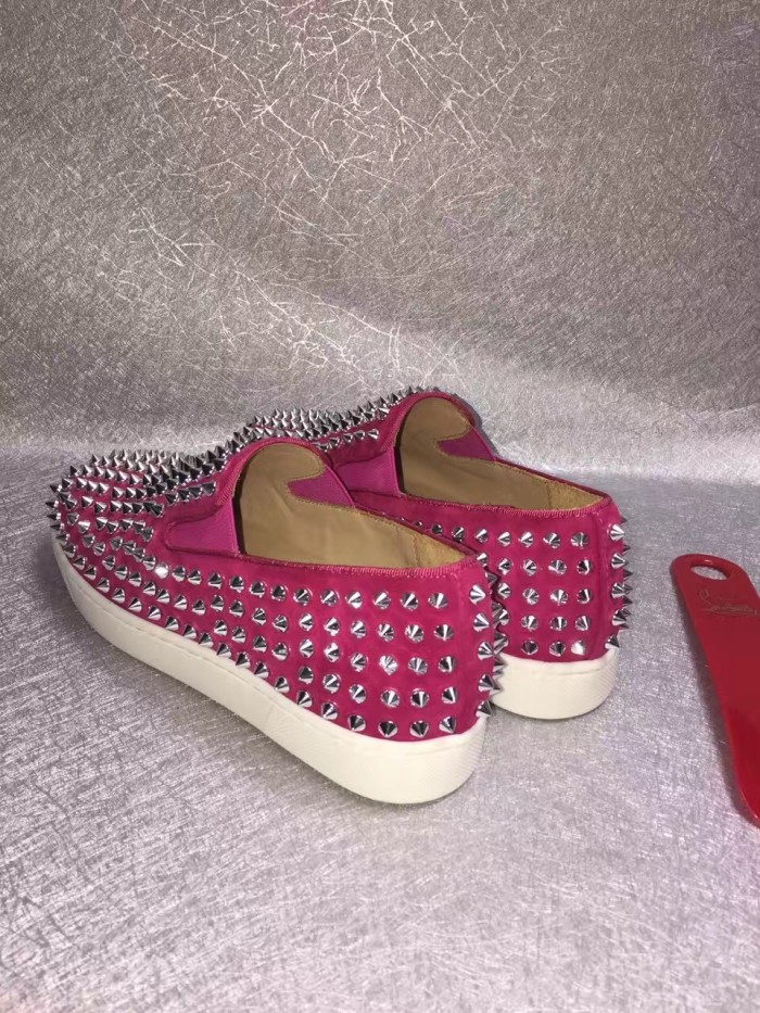 Super High End Christian Louboutin Flat Sneaker Low Top(With Receipt) - 0110