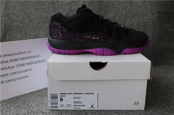 Authentic Air Jordan 11 Low Pink