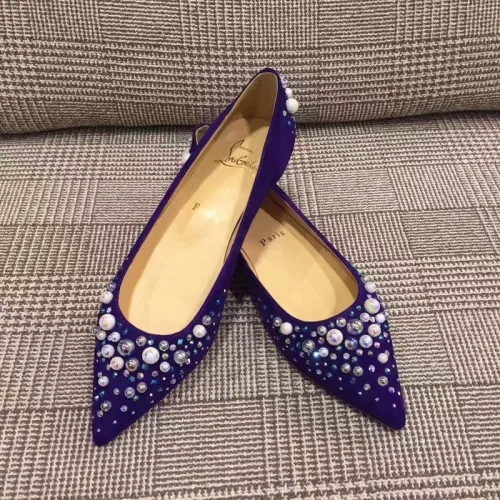 Super High End Christian Louboutin Women Wedge Heel-0004