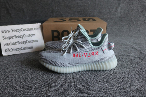 Authentic Adidas Yeezy 350 Boost V2 Tint Blue/Grey