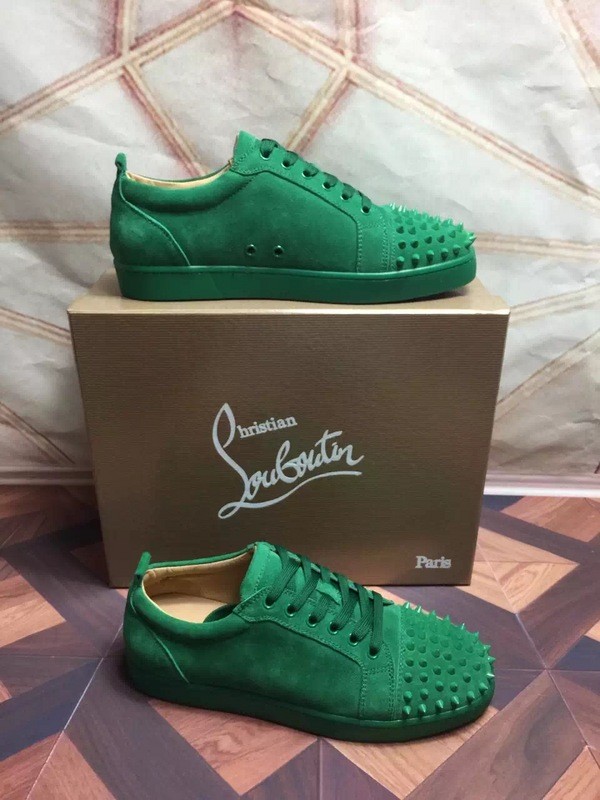 Super High End Christian Louboutin Flat Sneaker Low Top(With Receipt) - 0019