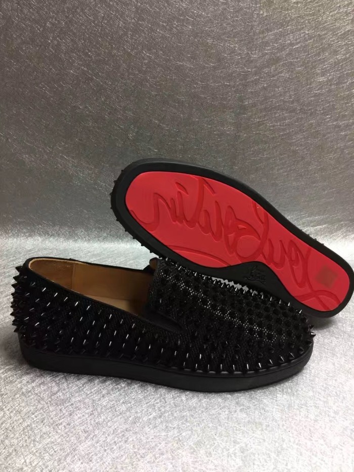 Super High End Christian Louboutin Flat Sneaker Low Top(With Receipt) - 0131