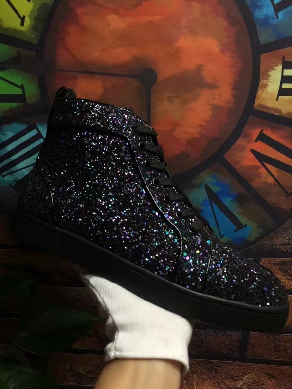 Super High End Christian Louboutin Flat Sneaker High Top(With Receipt) - 0132