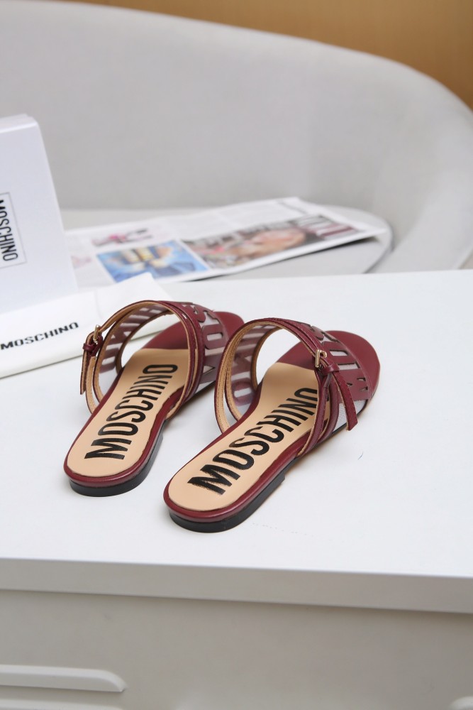 MOSCHINO Slipper Women Shoes 0021（2021）