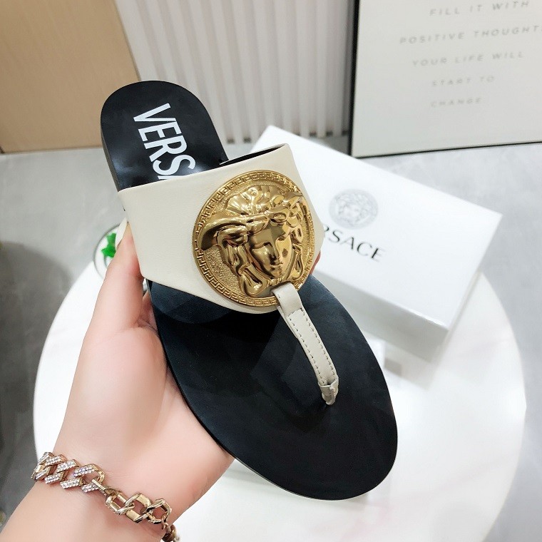 Versace Slippers Women Shoes 003（2022）