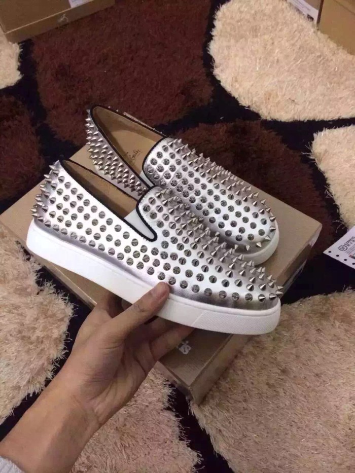 Super High End Christian Louboutin Flat Sneaker Low Top(With Receipt) - 0096