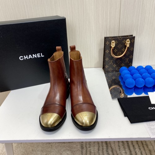 Chanel Short Boost Women Shoes 0018（2021）
