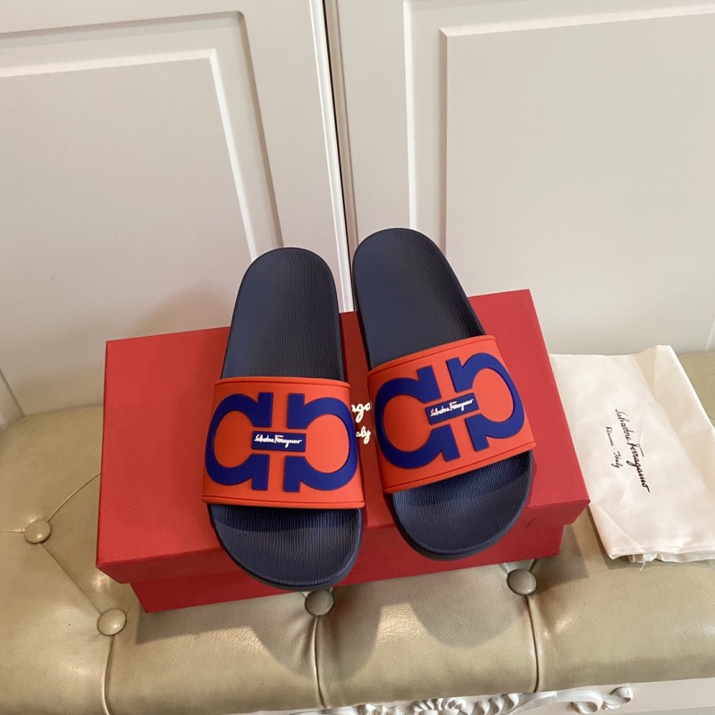 Ferragamo Slippers Men shoes 002（2021）