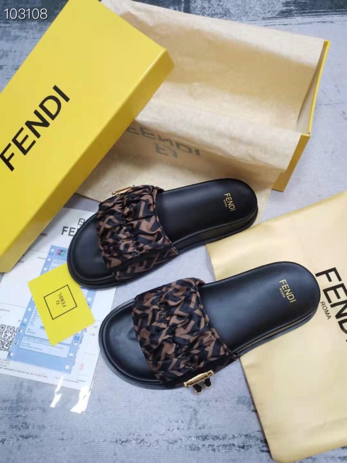 Fendi Slippers Women Shoes 0044（2021）