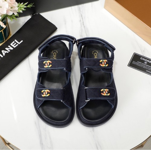 Chanel Slippers Women shoes 0030 (2022)