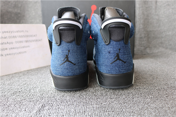 Authentic Nike Air Jordan 6 Washed Denim