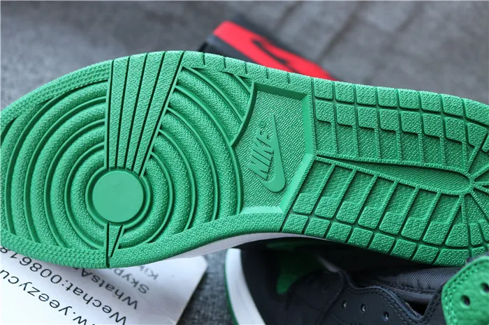 Authentic Air Jordan 1 High OG Pine Green