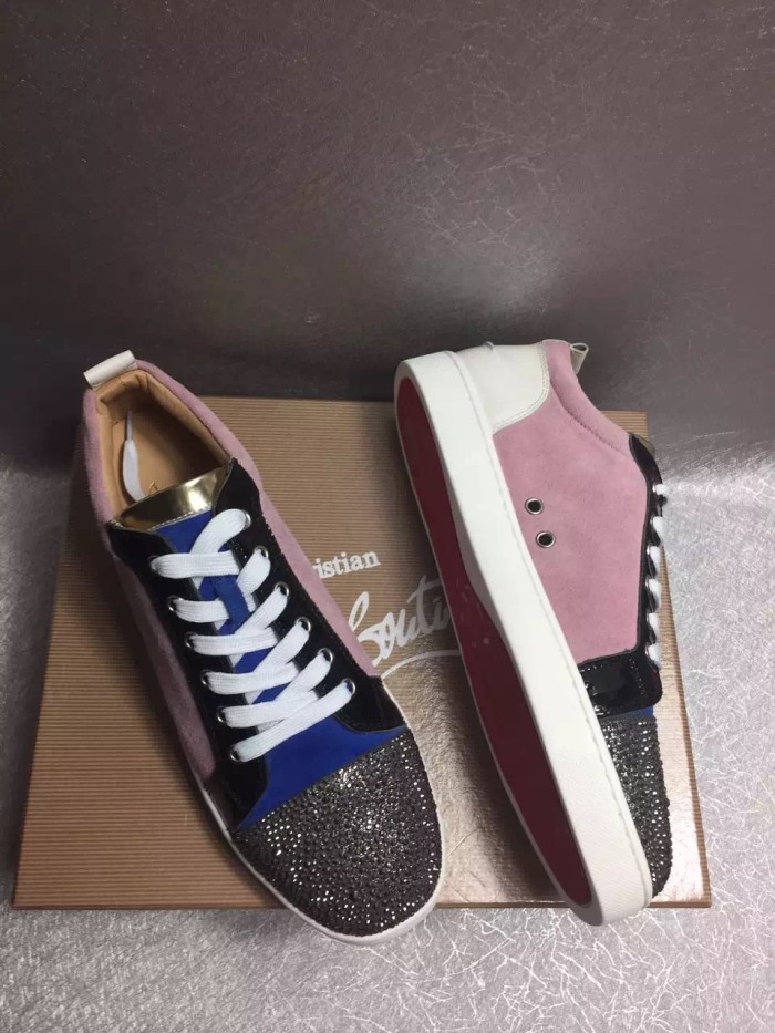 Super High End Christian Louboutin Flat Sneaker Low Top(With Receipt) - 0108