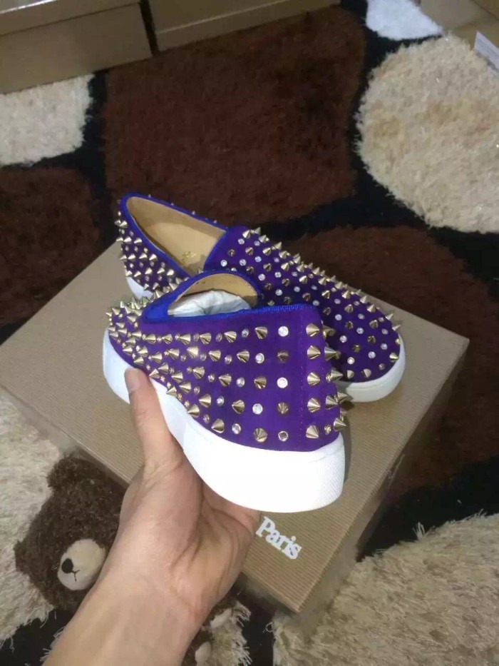 Super High End Christian Louboutin Flat Sneaker Low Top(With Receipt) - 0101