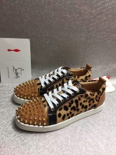 Super High End Christian Louboutin Flat Sneaker Low Top(With Receipt) - 0124