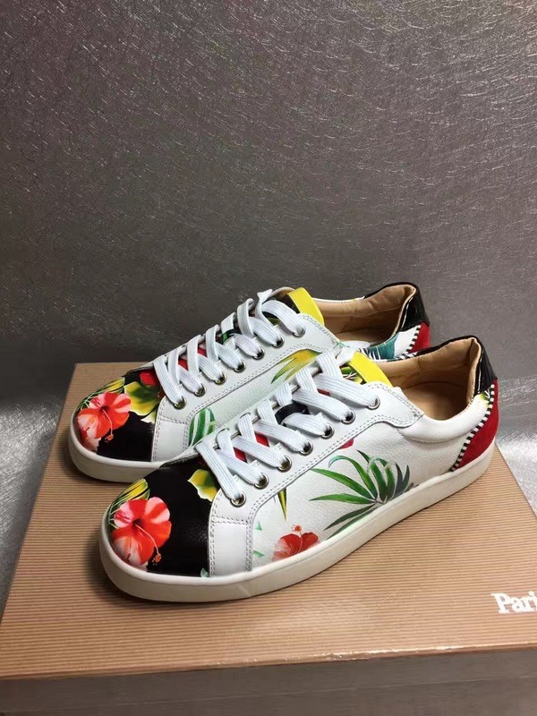 Super High End Christian Louboutin Flat Sneaker Low Top(With Receipt) - 0010