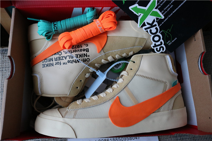 Authentic Nike Blazer Mid Off-White  All Hallows Eve