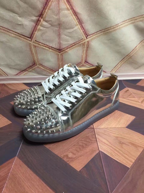 Super High End Christian Louboutin Flat Sneaker Low Top(With Receipt) - 0044