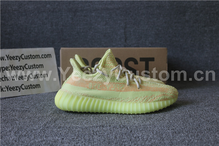 Authentic Adidas Yeezy Boost 350 V2 “Fluorescence Yellow