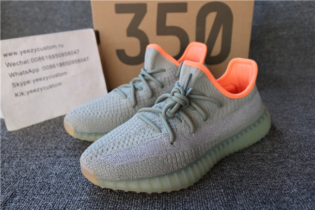 Authentic Adidas Yeezy Boost 350 V2 Desert Sage Women Shoes