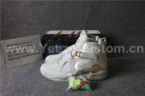 Authentic Air Jordan 8 “Champagne”