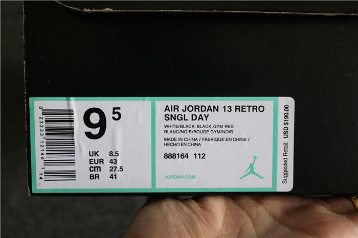 Authentic Air Jordan 13 Retro Love & Respect