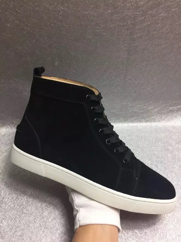 Super High End Christian Louboutin Flat Sneaker High Top(With Receipt) - 0057