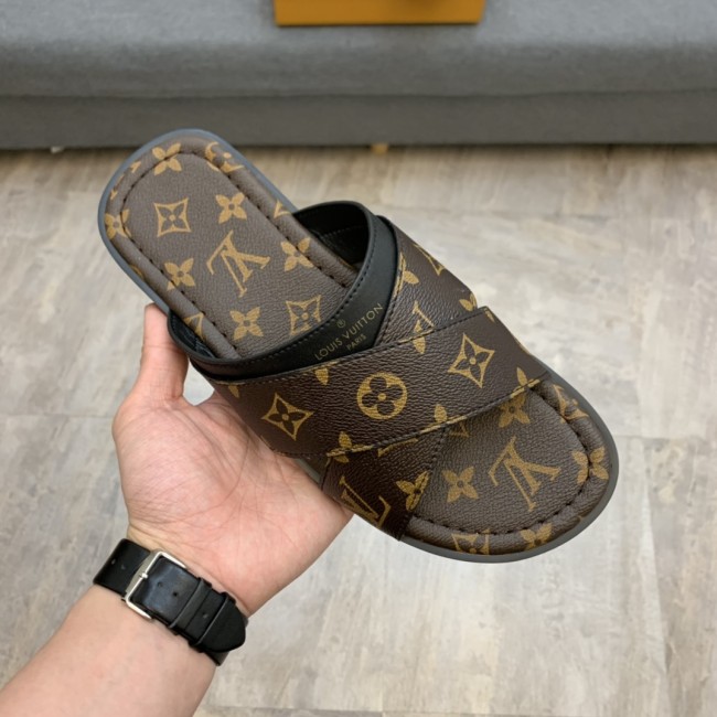 LV Slipper men Shoes 0069（2021）