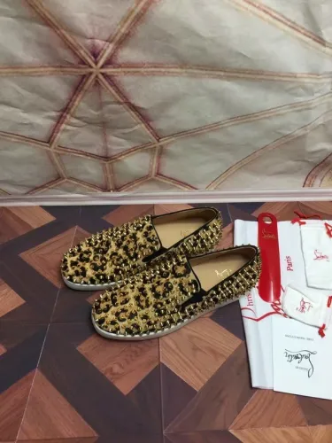 Super High End Christian Louboutin Flat Sneaker Low Top(With Receipt) - 0029