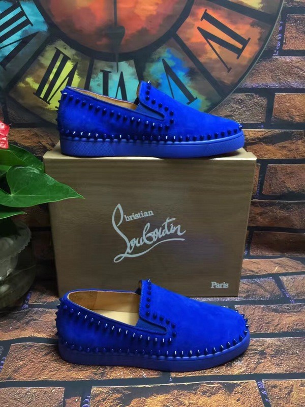 Super High End Christian Louboutin Flat Sneaker Low Top(With Receipt) - 0056
