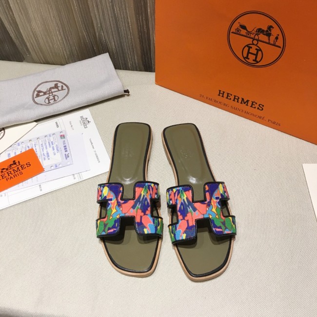 Hermes Slipper Women Shoes 0044（2021）