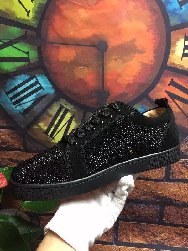 Super High End Christian Louboutin Flat Sneaker Low Top(With Receipt) - 0083