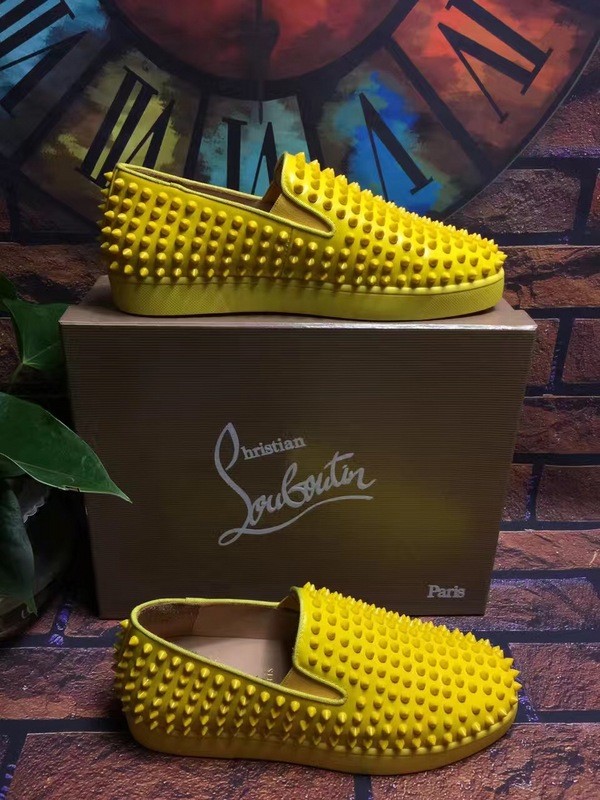 Super High End Christian Louboutin Flat Sneaker Low Top(With Receipt) - 0080