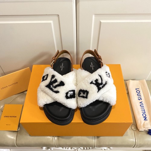 LV Hairy slippers 0040 (2021)