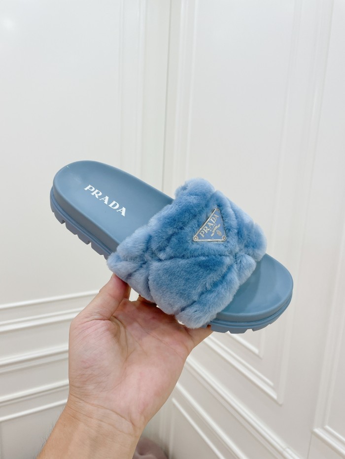 Prada Hairy slippers 0016 (2021)