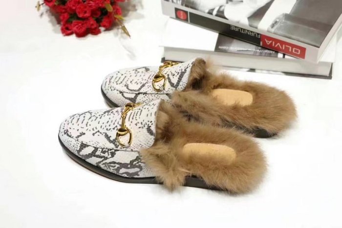 Gucci Hairy slippers 0011